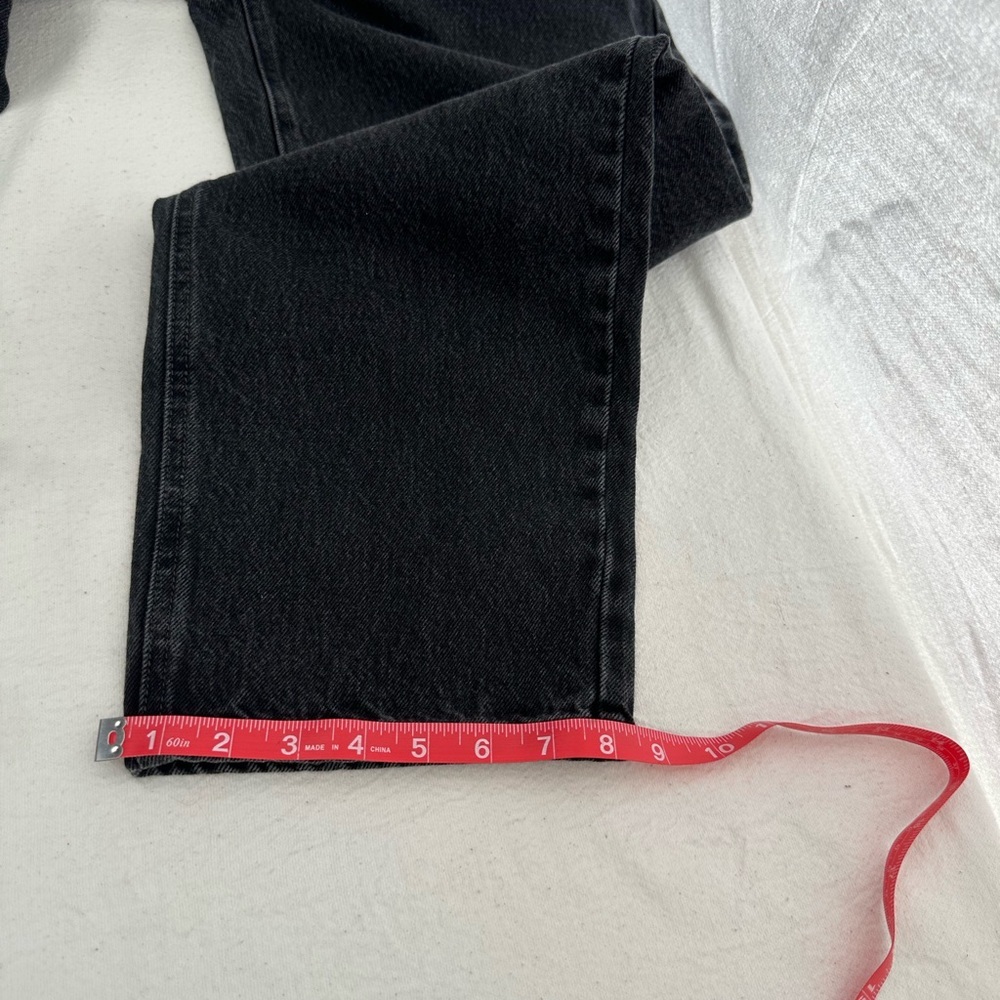 Gmpure Black Relaxed Jeans High Waist Vintage Look #A - Picture 9 of 9